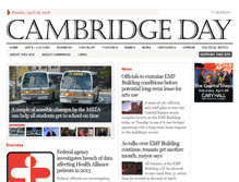Tablet Screenshot of cambridgeday.com
